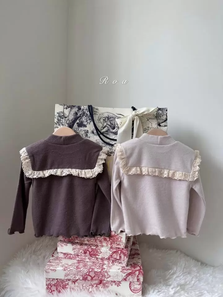 Roa - Korean Children Fashion - #stylishchildhood - Olive Tee