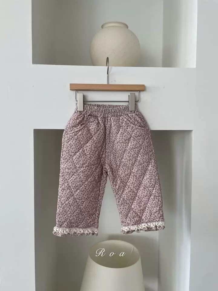 Roa - Korean Children Fashion - #todddlerfashion - Quilting Pants - 2