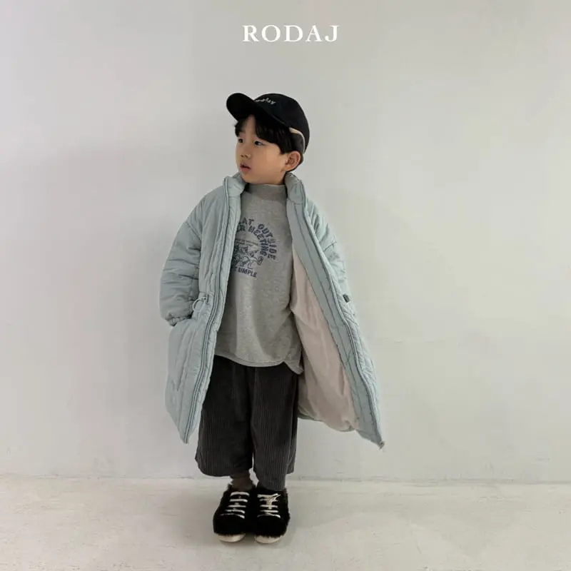 Roda J - Korean Children Fashion - #childofig - Purple Padding Jumper - 4