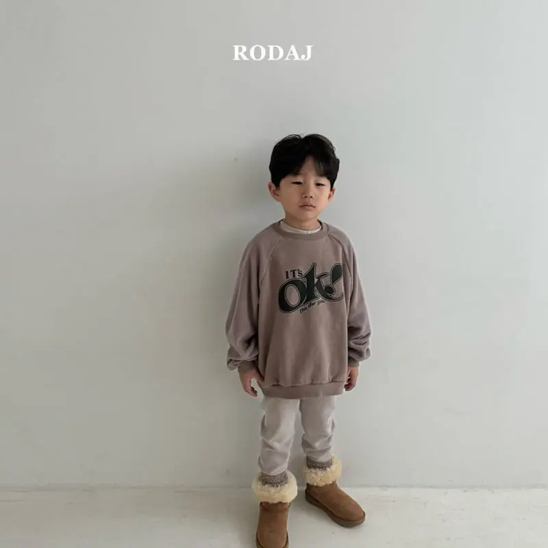 Roda J - Korean Children Fashion - #littlefashionista - Okay SWEatshirt - 5