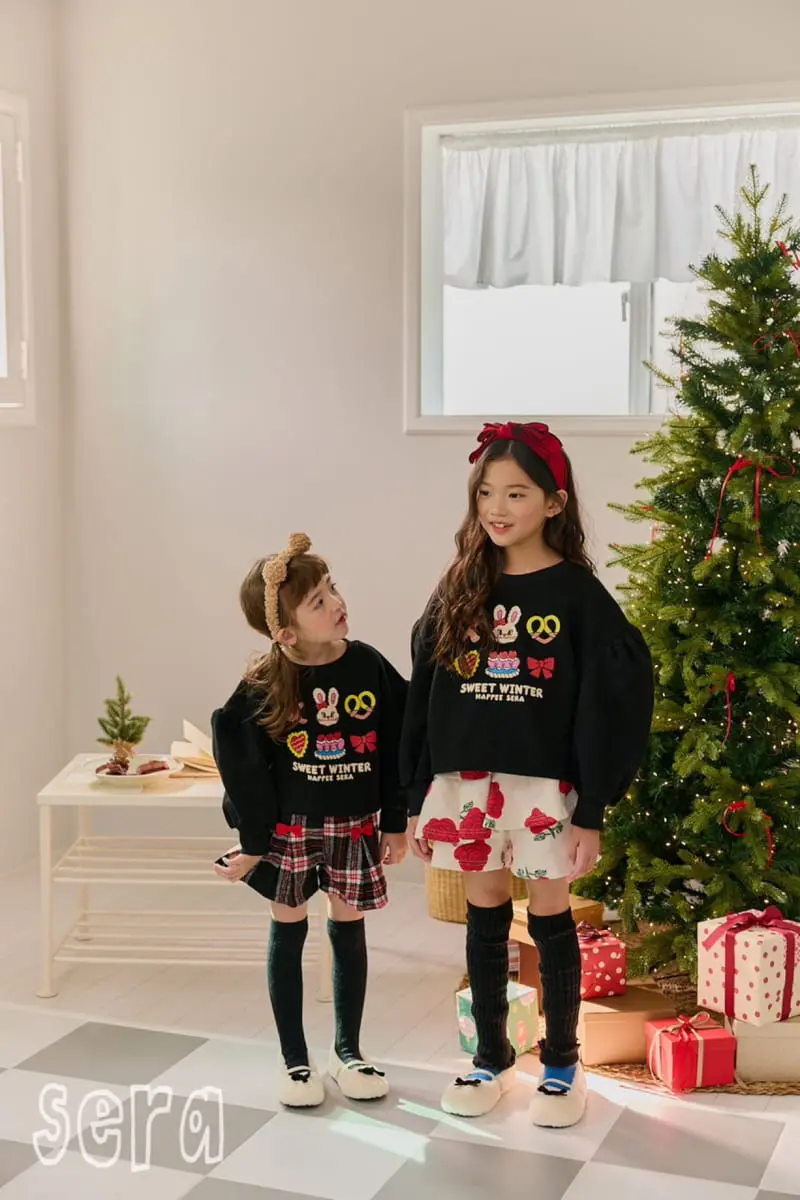 Sera - Korean Children Fashion - #childofig - Cookie Puff Sweatshirt - 3