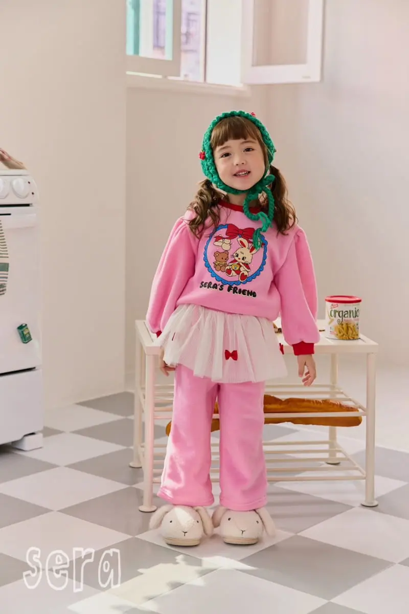 Sera - Korean Children Fashion - #childrensboutique - Heart Fleece Sweatshirt