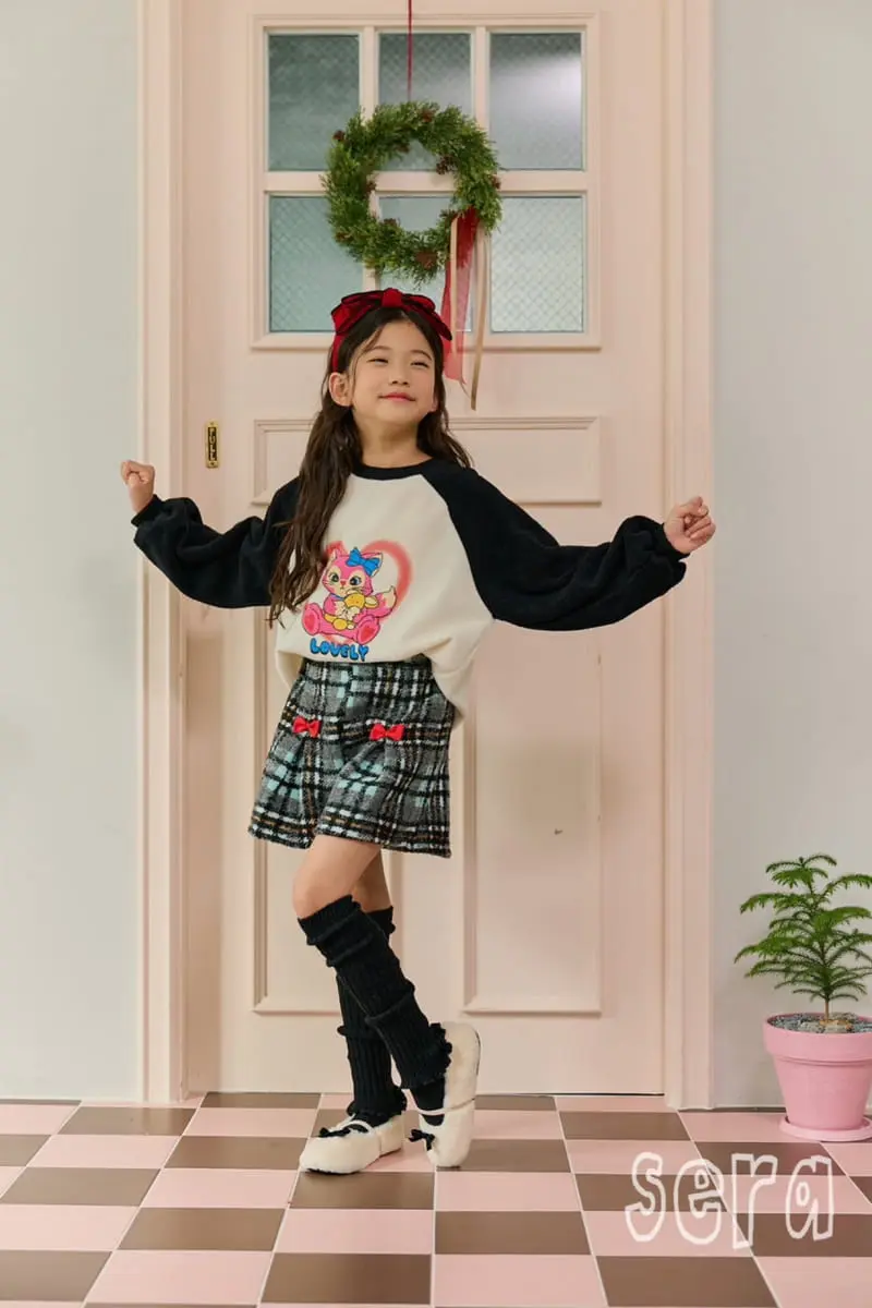 Sera - Korean Children Fashion - #stylishchildhood - Kitty Fluffy Ragaln Sweatshirt
