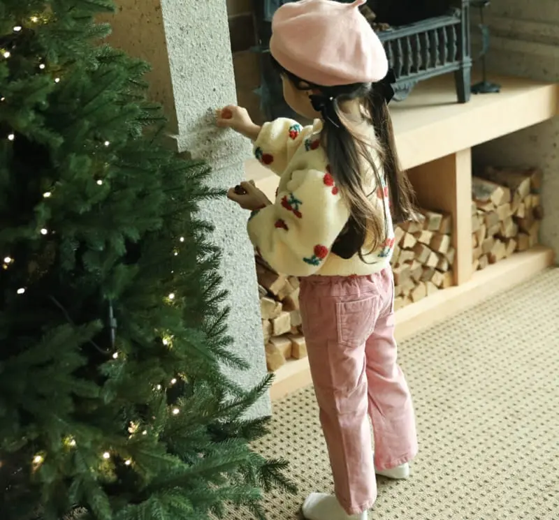 Sewing-B - Korean Children Fashion - #littlefashionista - Cherry Dumble Sweatshirt - 2