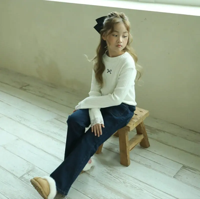 Sewing-B - Korean Children Fashion - #magicofchildhood - Ribbon Tee - 7