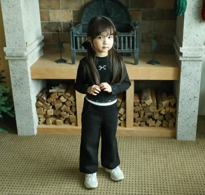 Sewing-B - Korean Children Fashion - #todddlerfashion - Ribbon Tee - 10