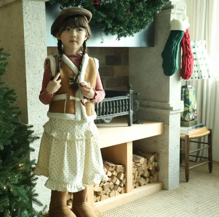 Sewing-B - Korean Children Fashion - #toddlerclothing - Ribbon Mimi Skirt - 2