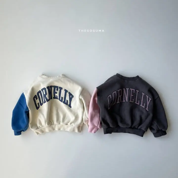 Shinseage Kids - Korean Children Fashion - #designkidswear - Conel Color Sweatshirt - 2