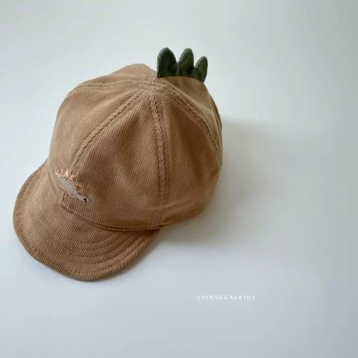 Shinseage Kids - Korean Children Fashion - #discoveringself - Rib Dino Cap - 4