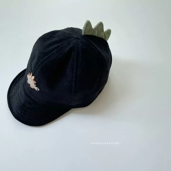 Shinseage Kids - Korean Children Fashion - #kidsshorts - Rib Dino Cap - 5