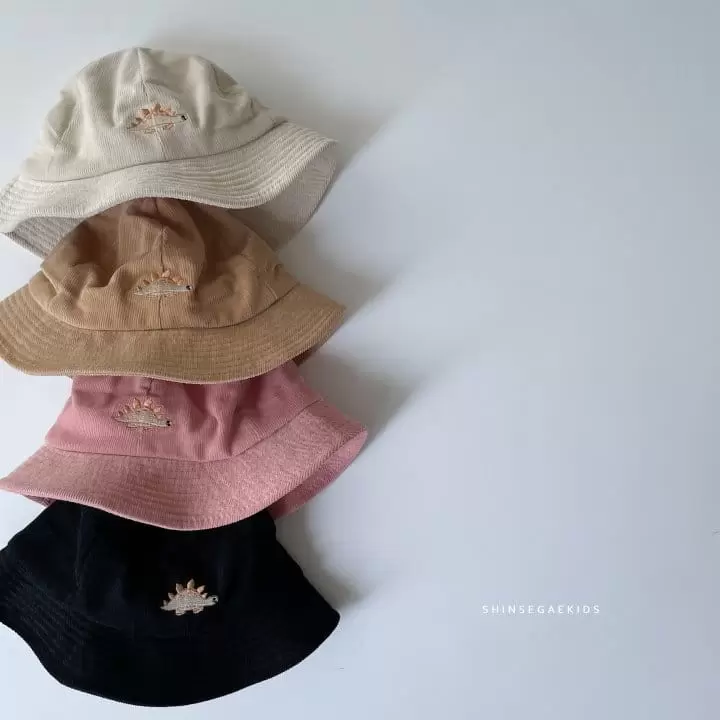 Shinseage Kids - Korean Children Fashion - #littlefashionista - Rib Dino Bucket Hat - 6