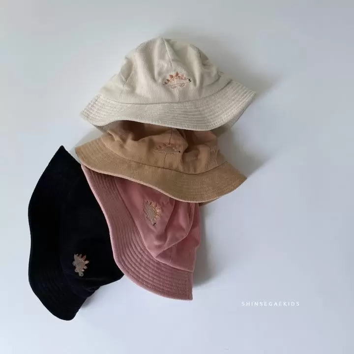 Shinseage Kids - Korean Children Fashion - #minifashionista - Rib Dino Bucket Hat - 8
