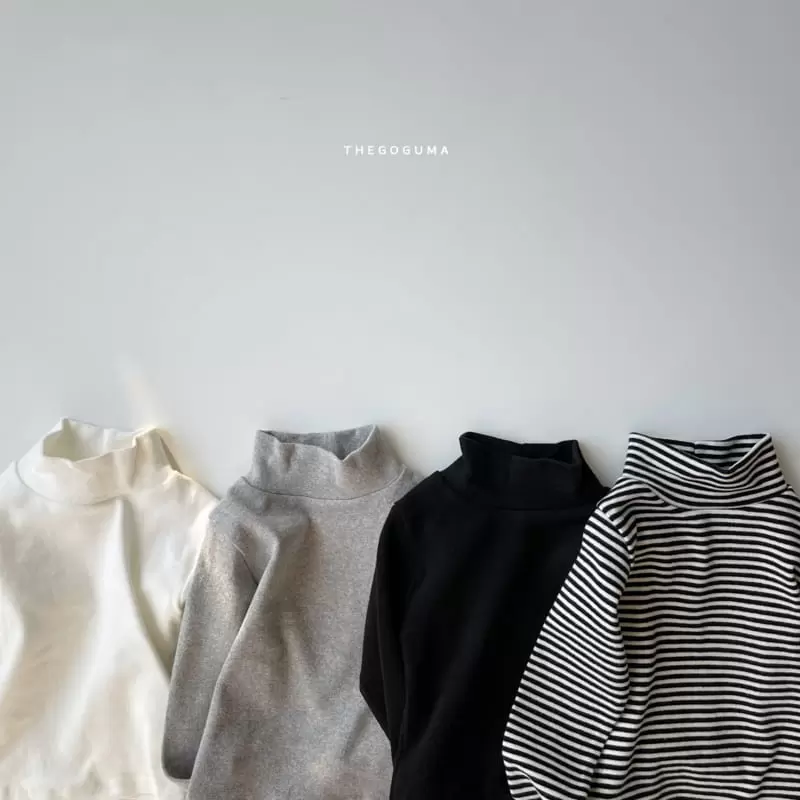Shinseage Kids - Korean Children Fashion - #minifashionista - Cozy Turtleneck Tee - 12