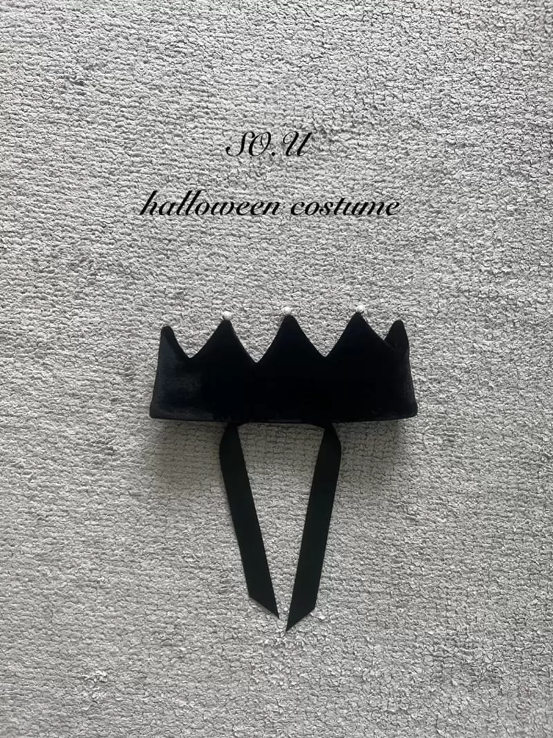 So U - Korean Baby Fashion - #babygirlfashion - Black Swan Crown