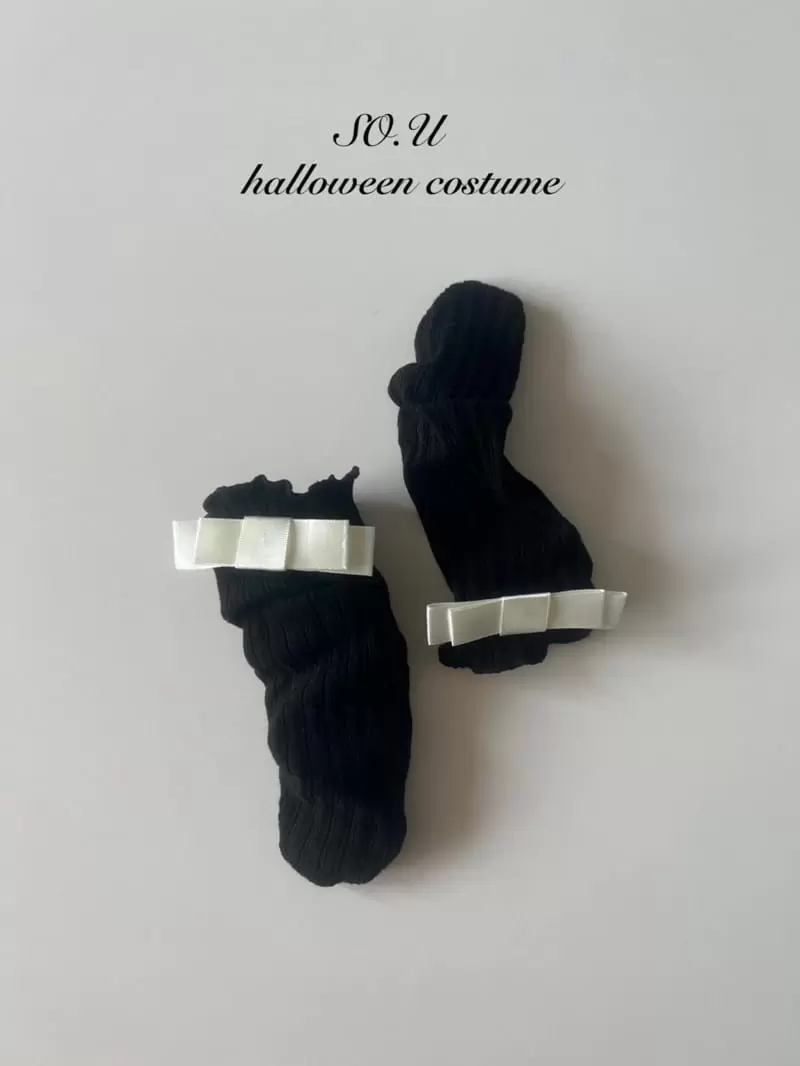 So U - Korean Baby Fashion - #babyootd - Ribbon Knee Socks - 5