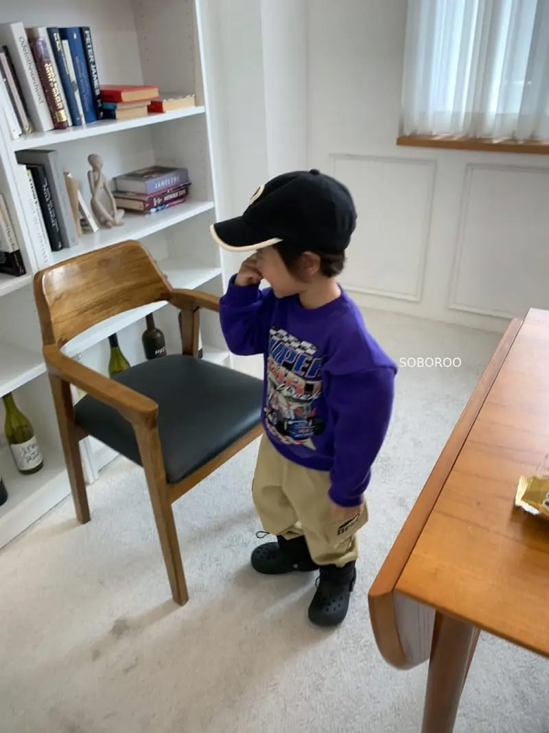Soboroo - Korean Children Fashion - #kidsshorts - Super Car Sweatshirt - 12