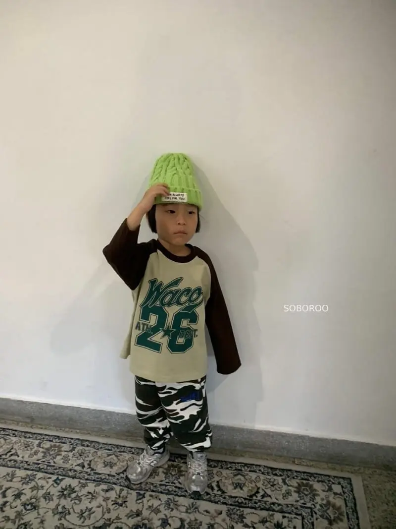 Soboroo - Korean Children Fashion - #kidzfashiontrend - Waco Raglan Tee - 3
