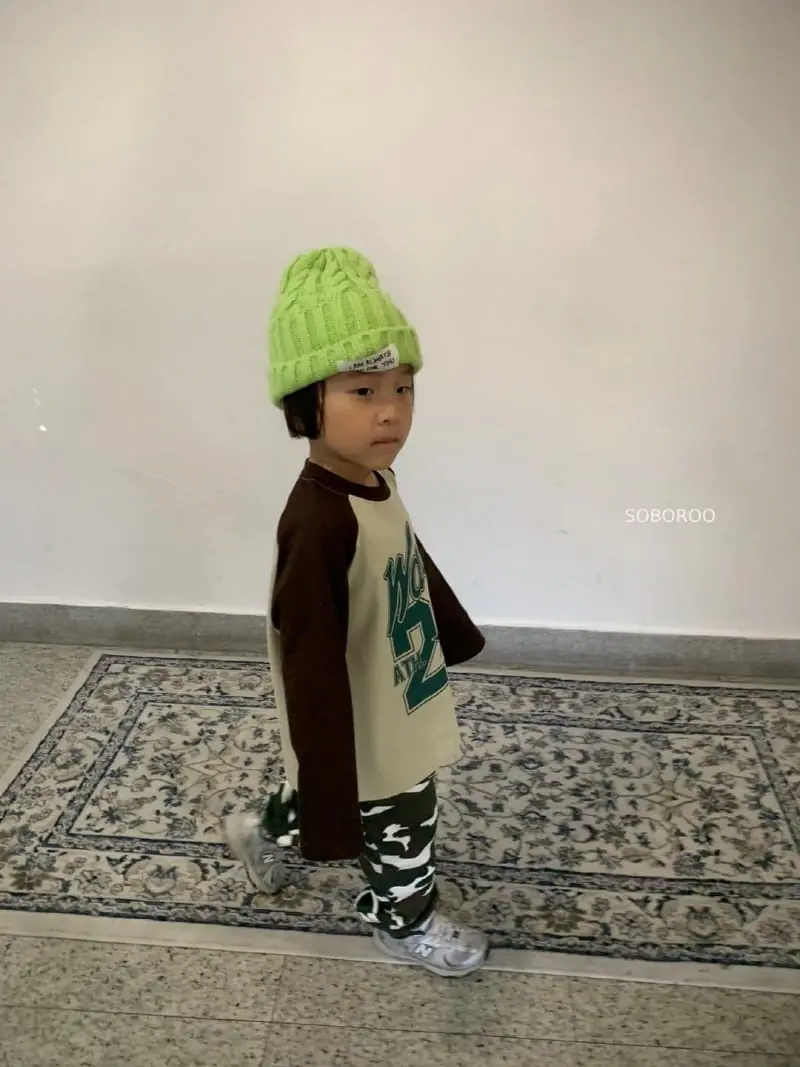 Soboroo - Korean Children Fashion - #littlefashionista - Waco Raglan Tee - 5