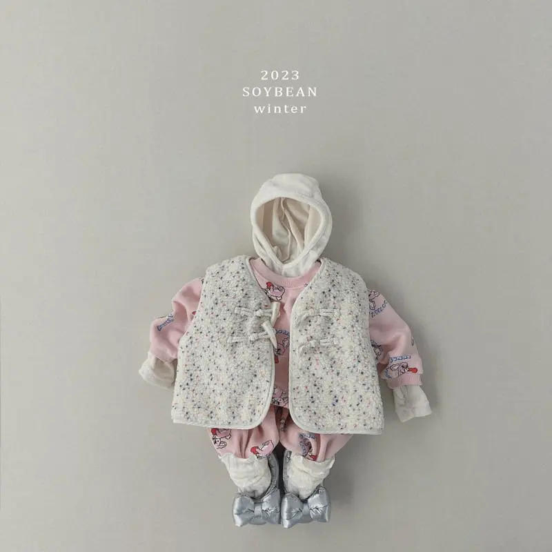 Soybean - Korean Children Fashion - #Kfashion4kids - Layered Fleece Hoody Tee - 9