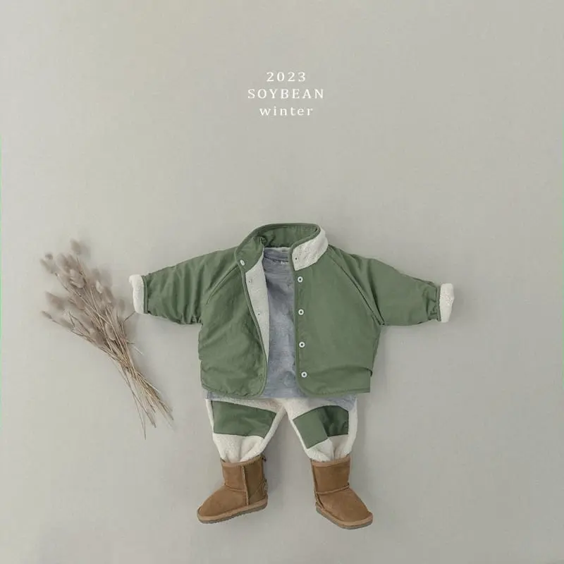 Soybean - Korean Children Fashion - #Kfashion4kids - Fleece Pants - 8