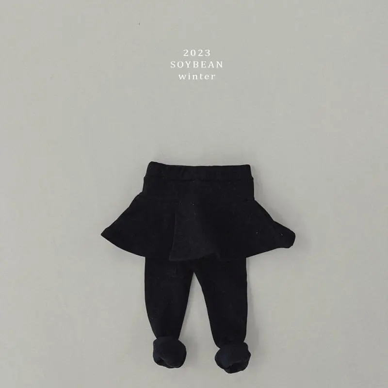 Soybean - Korean Children Fashion - #childofig - Fleece Skirt Leggings - 7