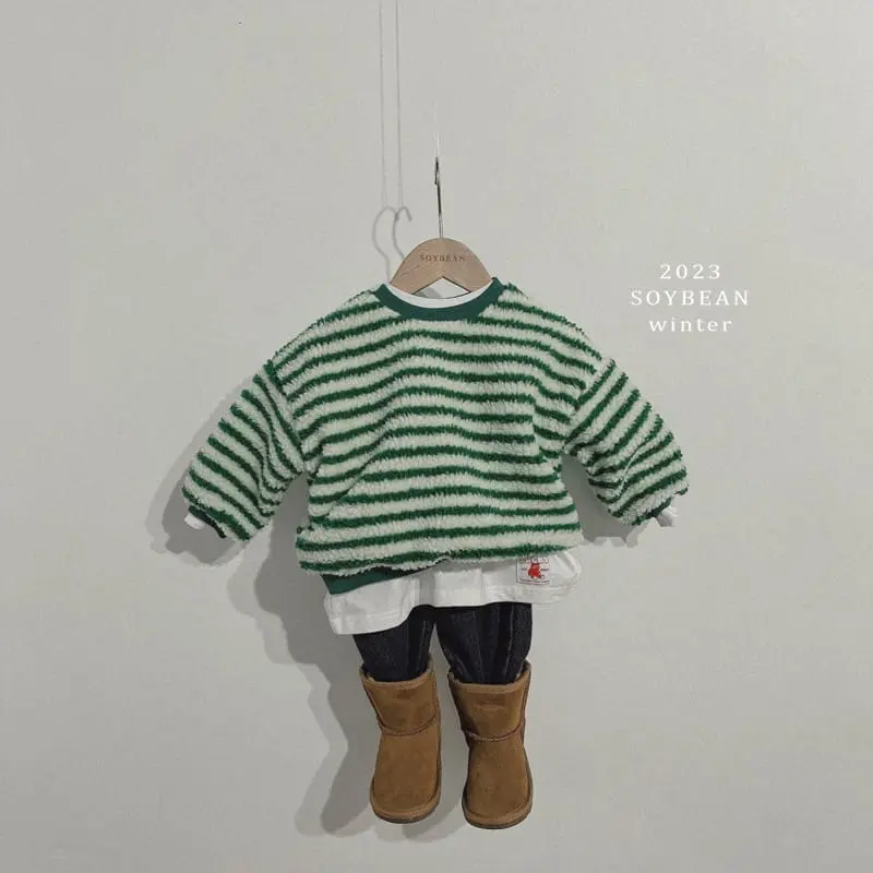 Soybean - Korean Children Fashion - #childrensboutique - Fleece ST Sweatshirt - 12