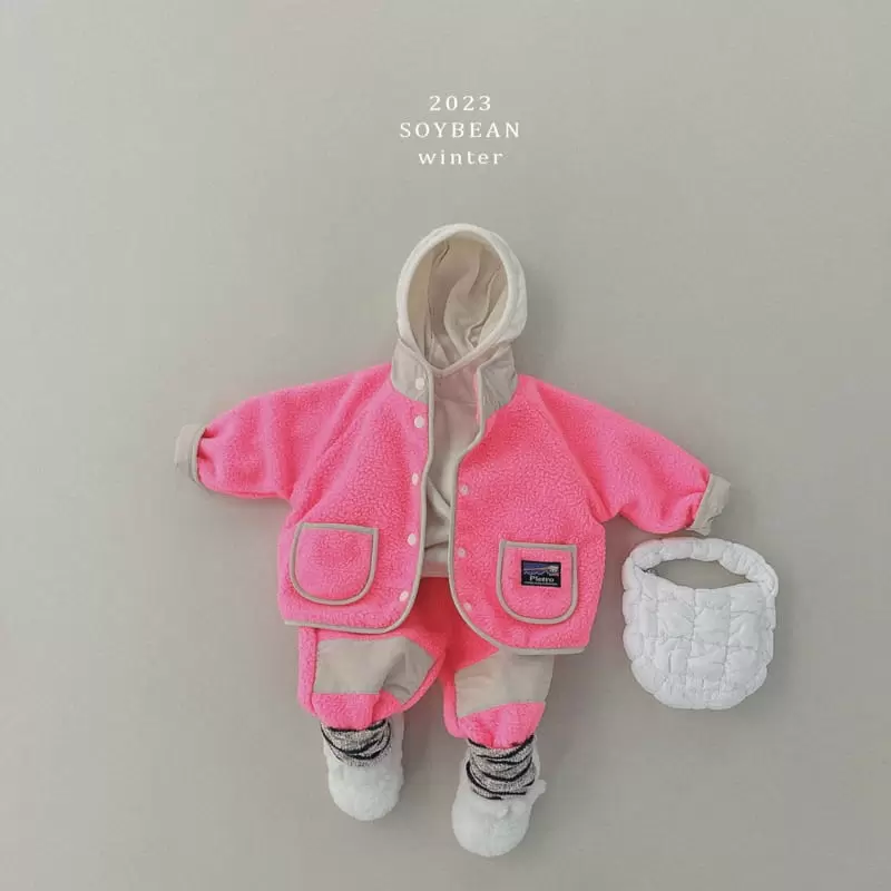 Soybean - Korean Children Fashion - #designkidswear - Fleece Pants - 2