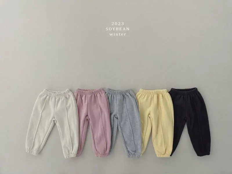 Soybean - Korean Children Fashion - #fashionkids - Fleece Pintuck Pants - 6