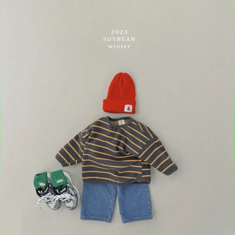 Soybean - Korean Children Fashion - #kidsstore - Wide Jeans
