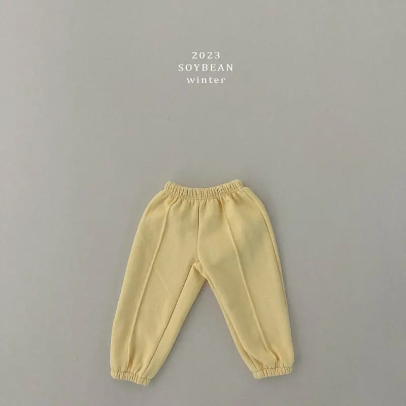 Soybean - Korean Children Fashion - #littlefashionista - Fleece Pintuck Pants - 11