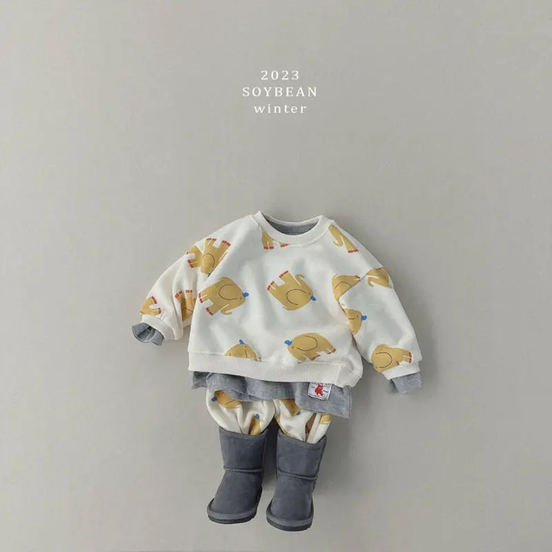 Soybean - Korean Children Fashion - #magicofchildhood - Patch Layered Tee - 2