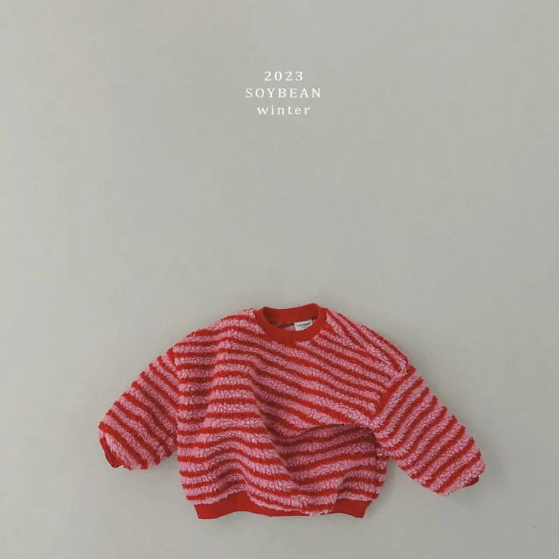 Soybean - Korean Children Fashion - #minifashionista - Fleece ST Sweatshirt - 8