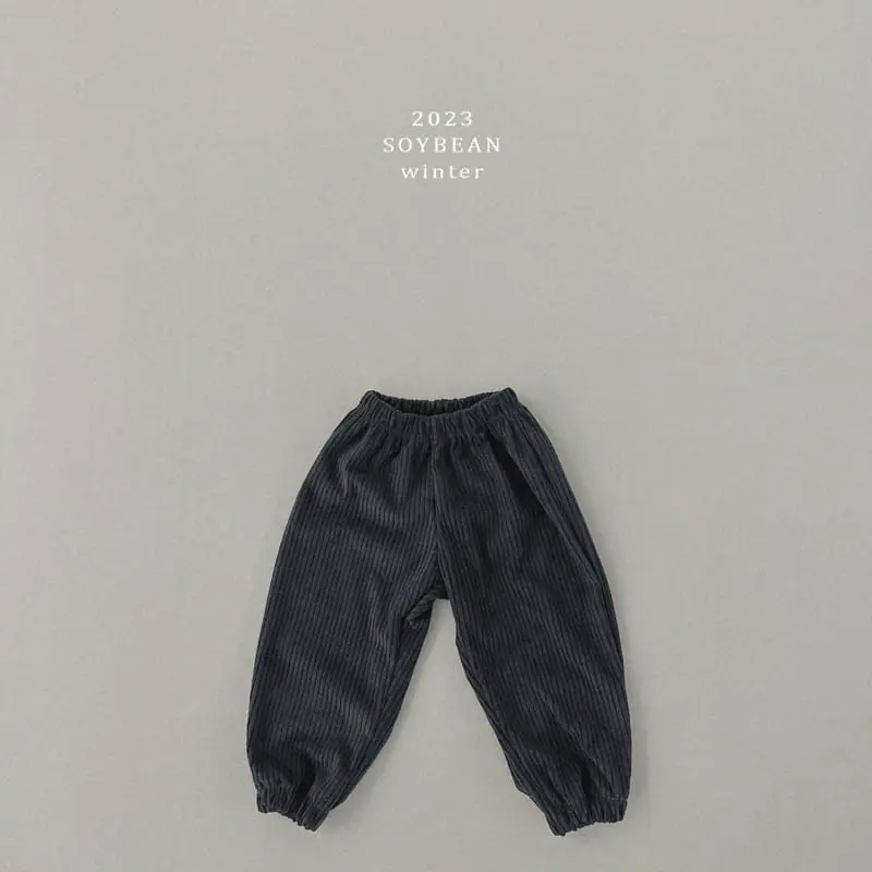 Soybean - Korean Children Fashion - #prettylittlegirls - Rib Pants - 9