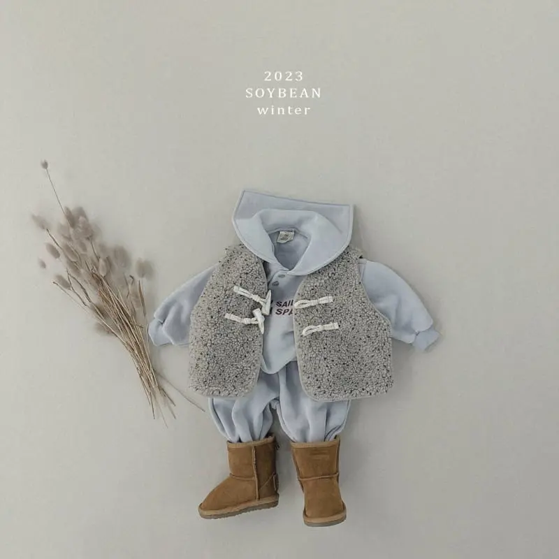 Soybean - Korean Children Fashion - #prettylittlegirls - Popping Candy Fleece Vest