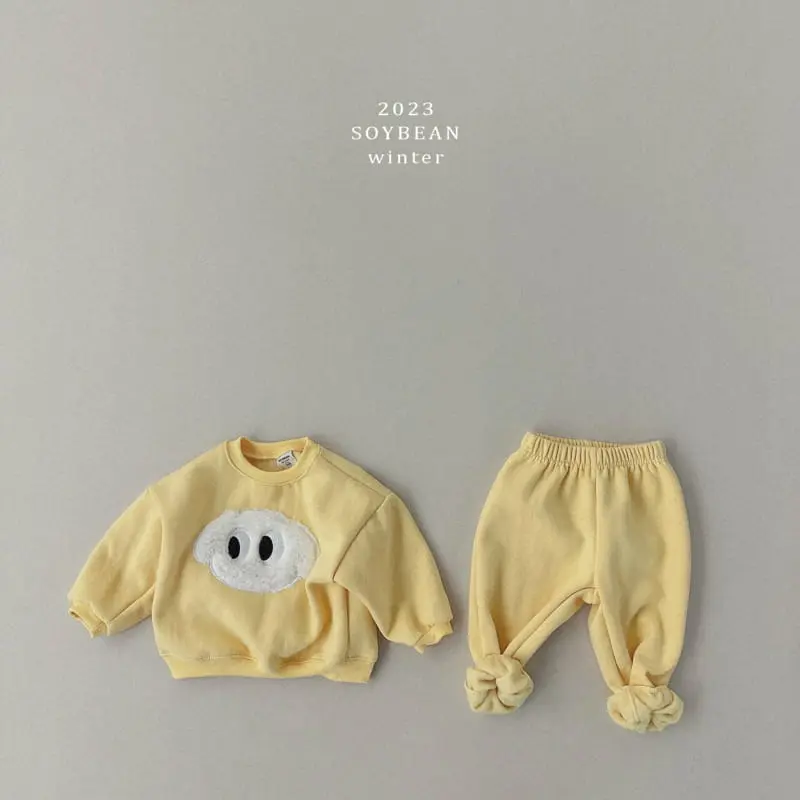 Soybean - Korean Children Fashion - #stylishchildhood - Boddle Friend Top Bottom Set - 8
