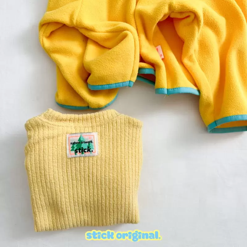 Stick - Korean Children Fashion - #Kfashion4kids - Monchell Rib Tee - 12