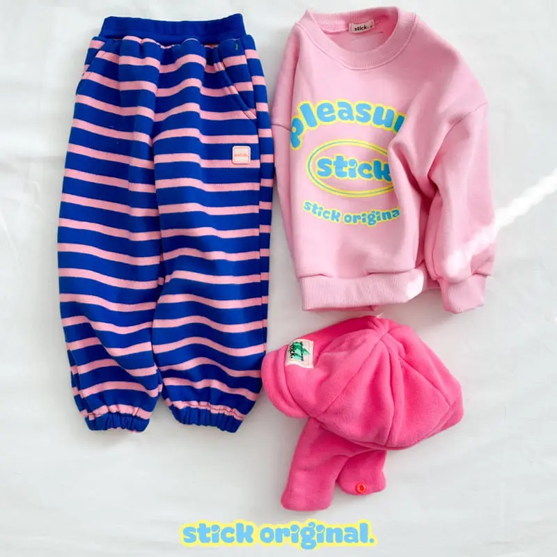Stick - Korean Children Fashion - #Kfashion4kids - Fleece Goney Pants - 7
