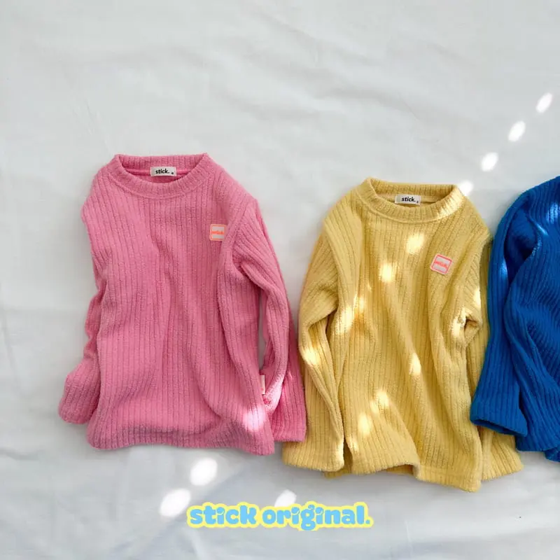 Stick - Korean Children Fashion - #childofig - Monchell Rib Tee - 4