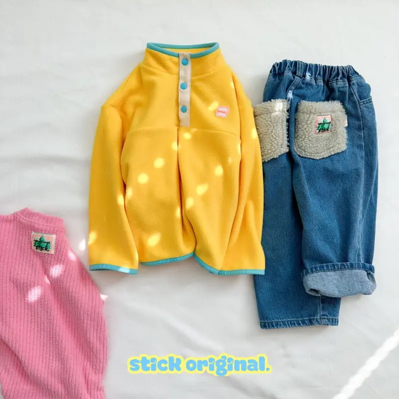 Stick - Korean Children Fashion - #childofig - Alpaca Jeans with Mom - 10
