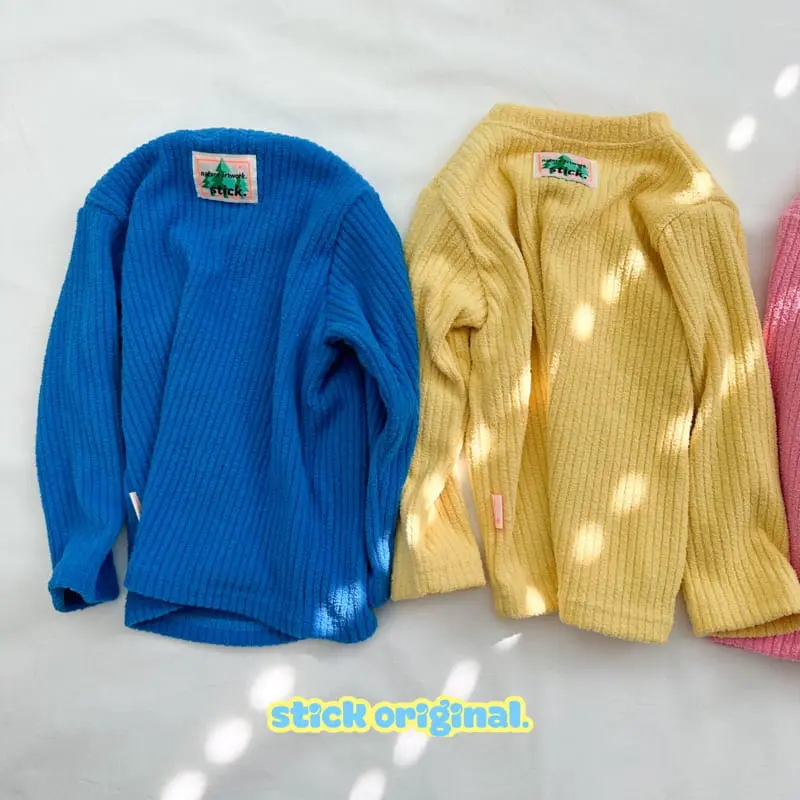 Stick - Korean Children Fashion - #childrensboutique - Monchell Rib Tee - 5