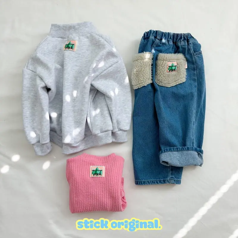 Stick - Korean Children Fashion - #childrensboutique - Alpaca Jeans with Mom - 11