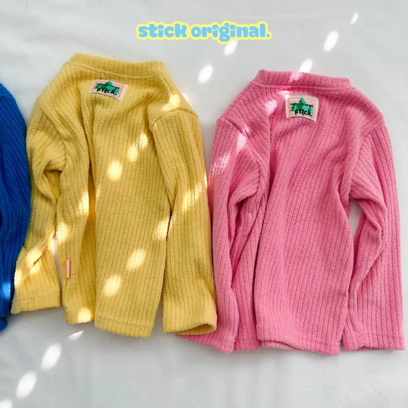 Stick - Korean Children Fashion - #designkidswear - Monchell Rib Tee - 6