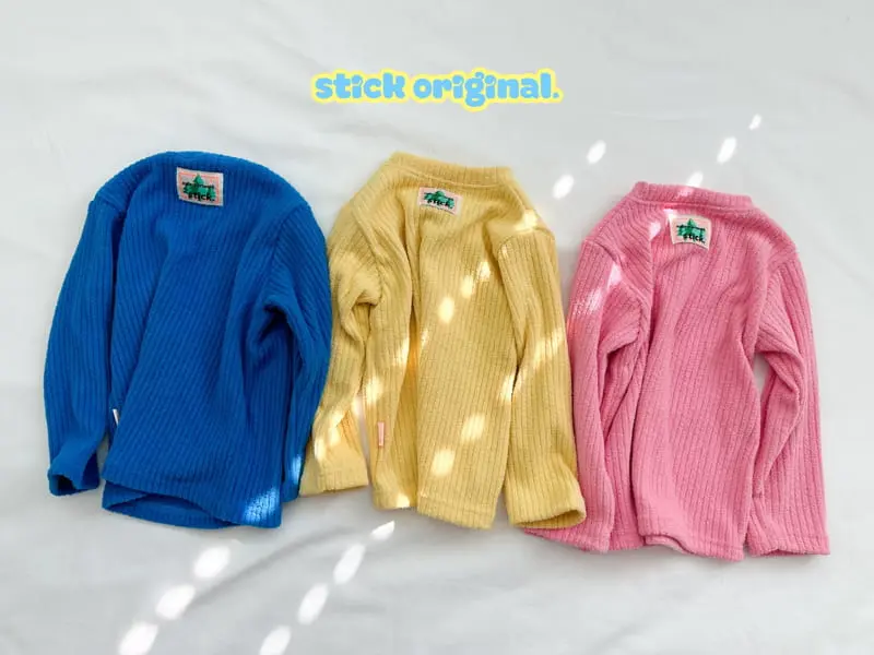Stick - Korean Children Fashion - #discoveringself - Monchell Rib Tee - 7