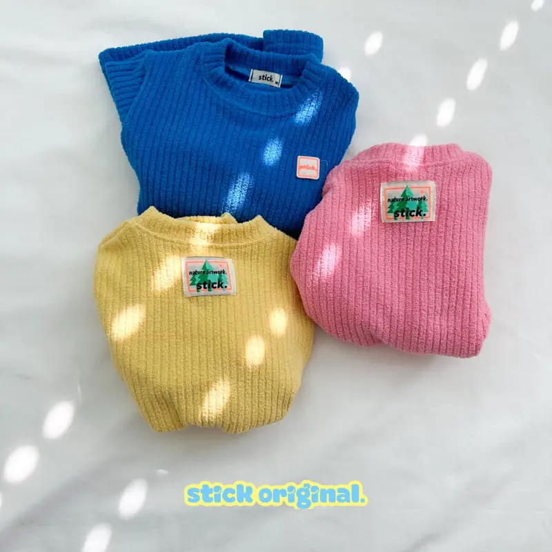 Stick - Korean Children Fashion - #fashionkids - Monchell Rib Tee - 8
