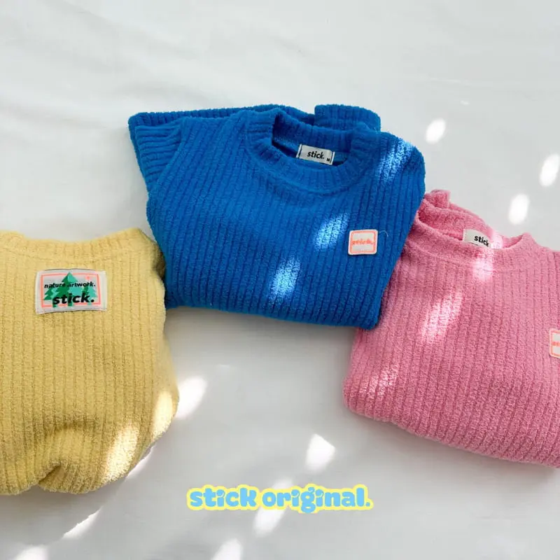 Stick - Korean Children Fashion - #kidsshorts - Monchell Rib Tee - 9