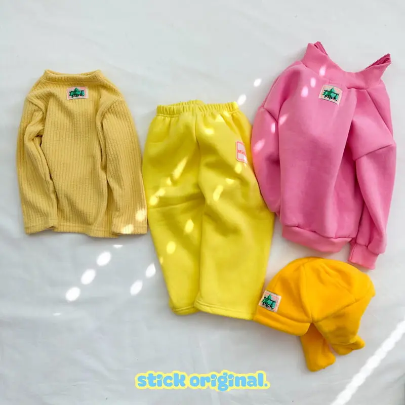 Stick - Korean Children Fashion - #kidsstore - Monchell Rib Tee - 10