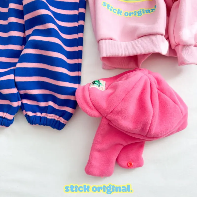 Stick - Korean Children Fashion - #kidsstore - Fleece Goney Pants - 5