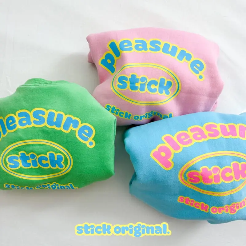 Stick - Korean Children Fashion - #kidsshorts - Happy Fleece Sweatshirt with Mom - 4