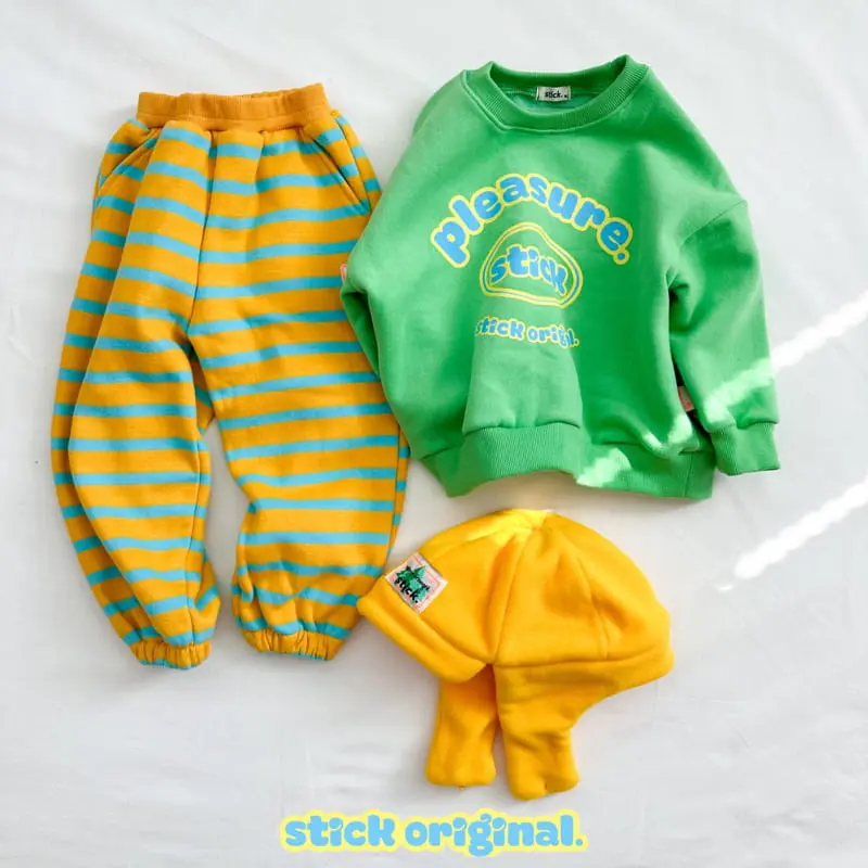 Stick - Korean Children Fashion - #littlefashionista - Fleece Goney Pants - 8