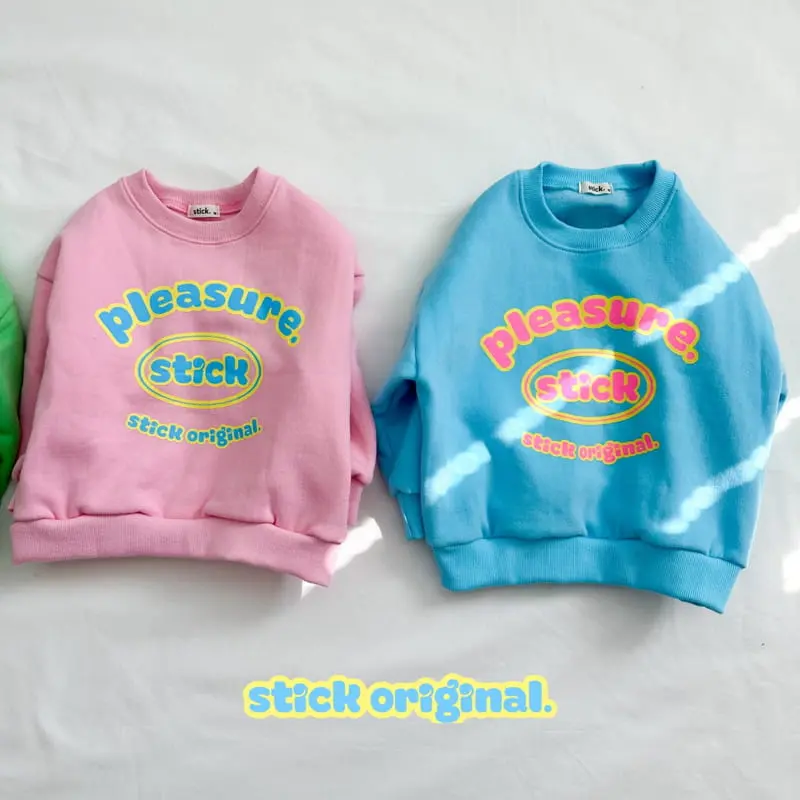 Stick - Korean Children Fashion - #littlefashionista - Happy Fleece Sweatshirt with Mom - 7